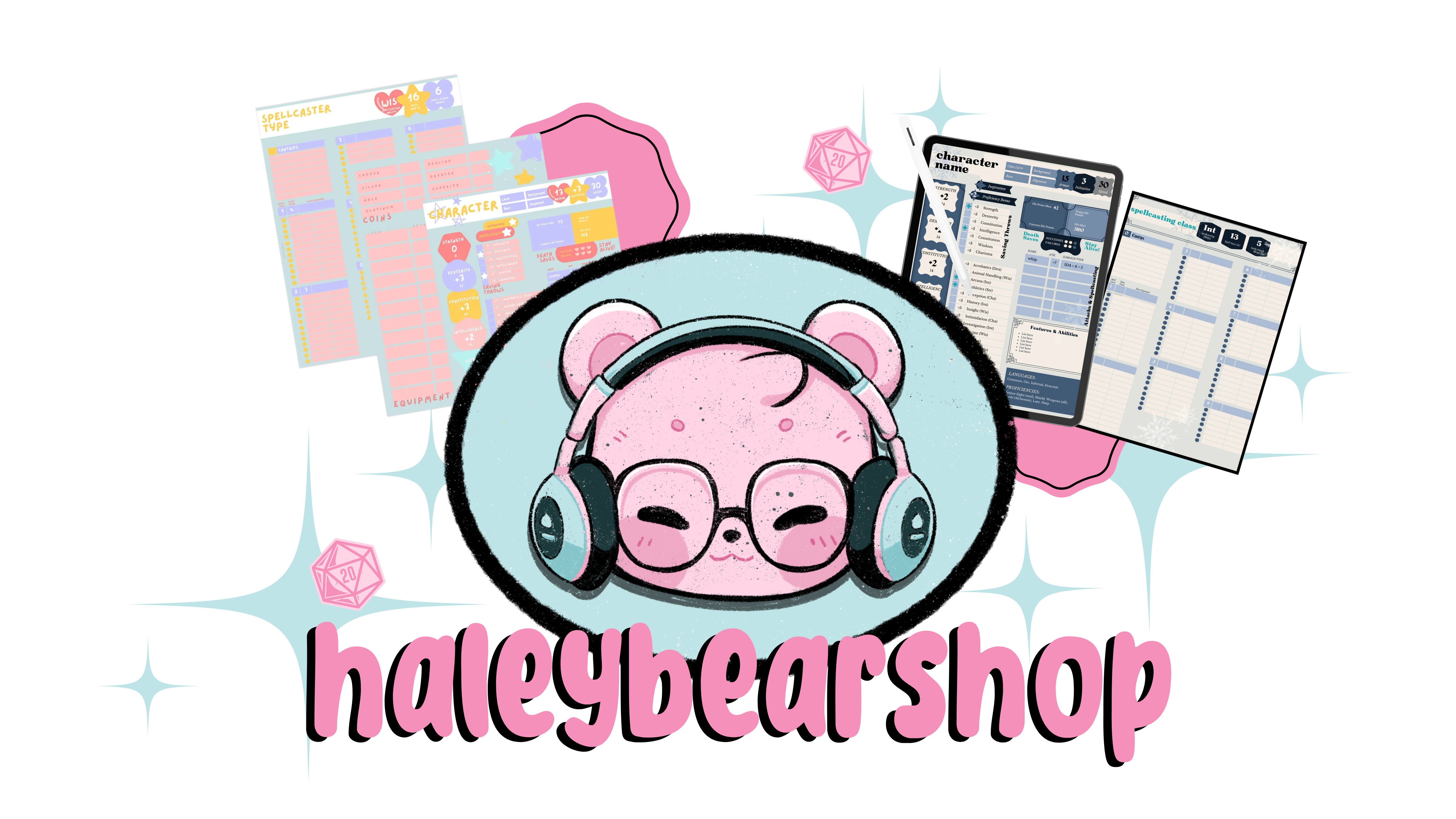 Haleybearshop Branding